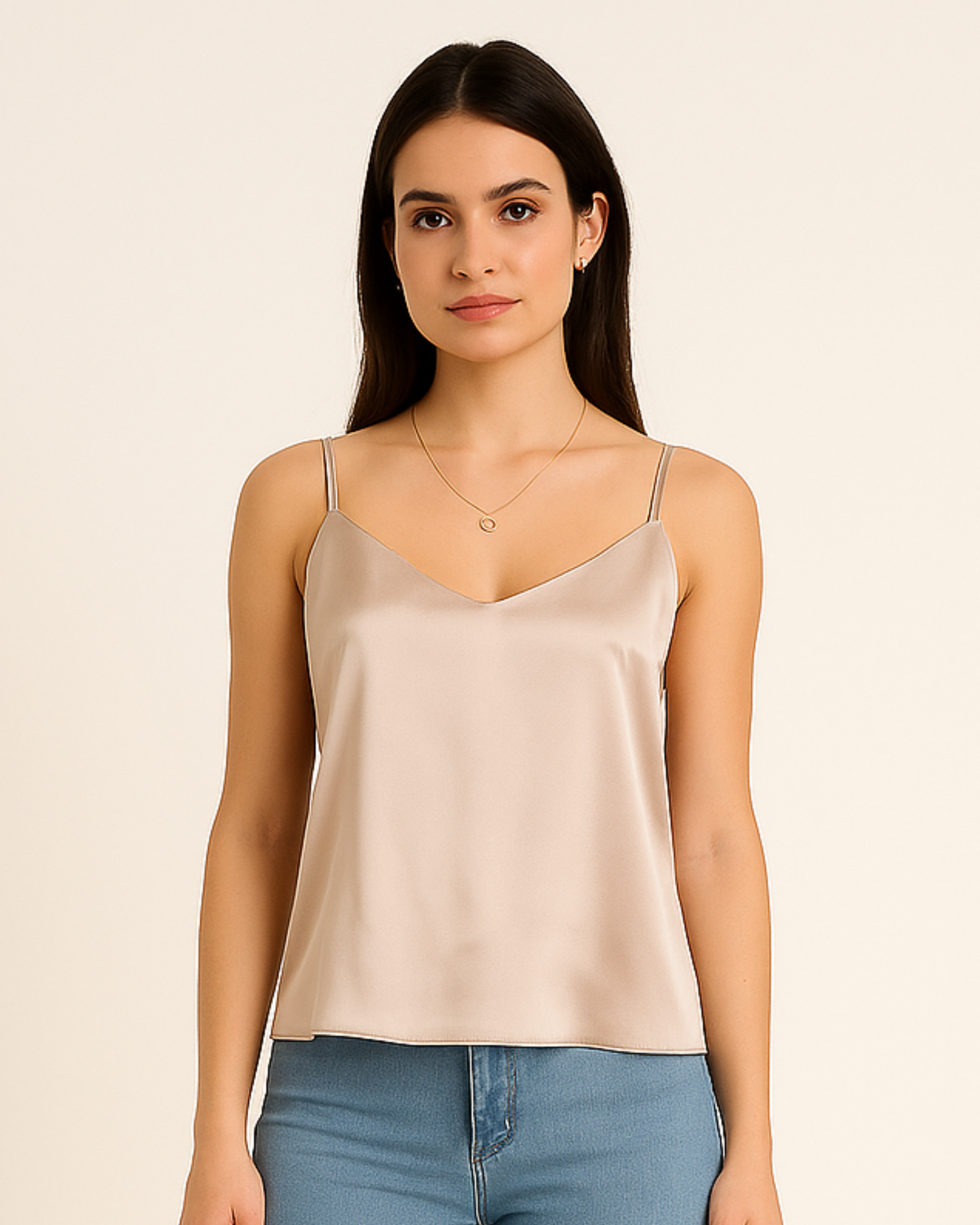 Luma Satin Cami Top