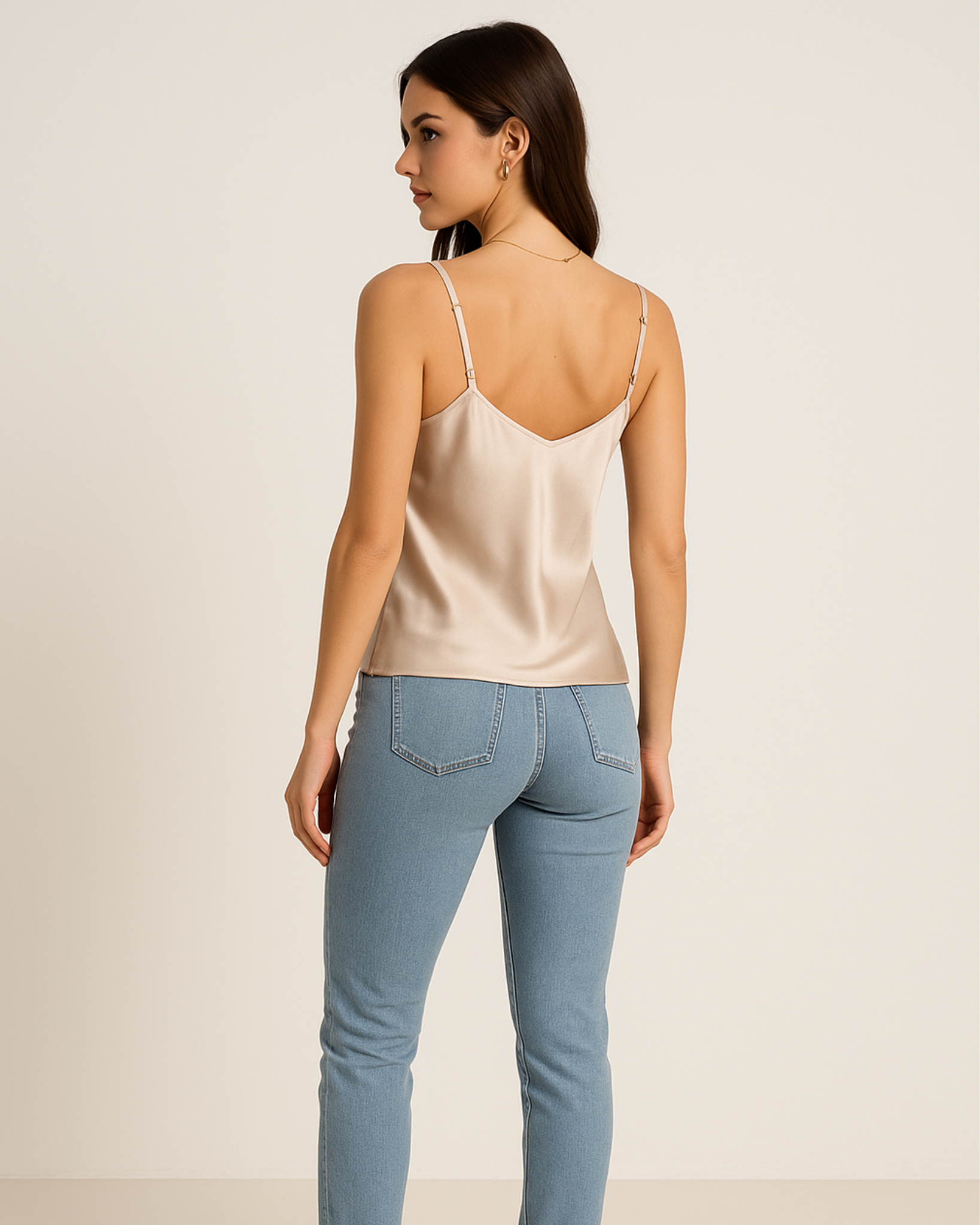 Luma Satin Cami Top