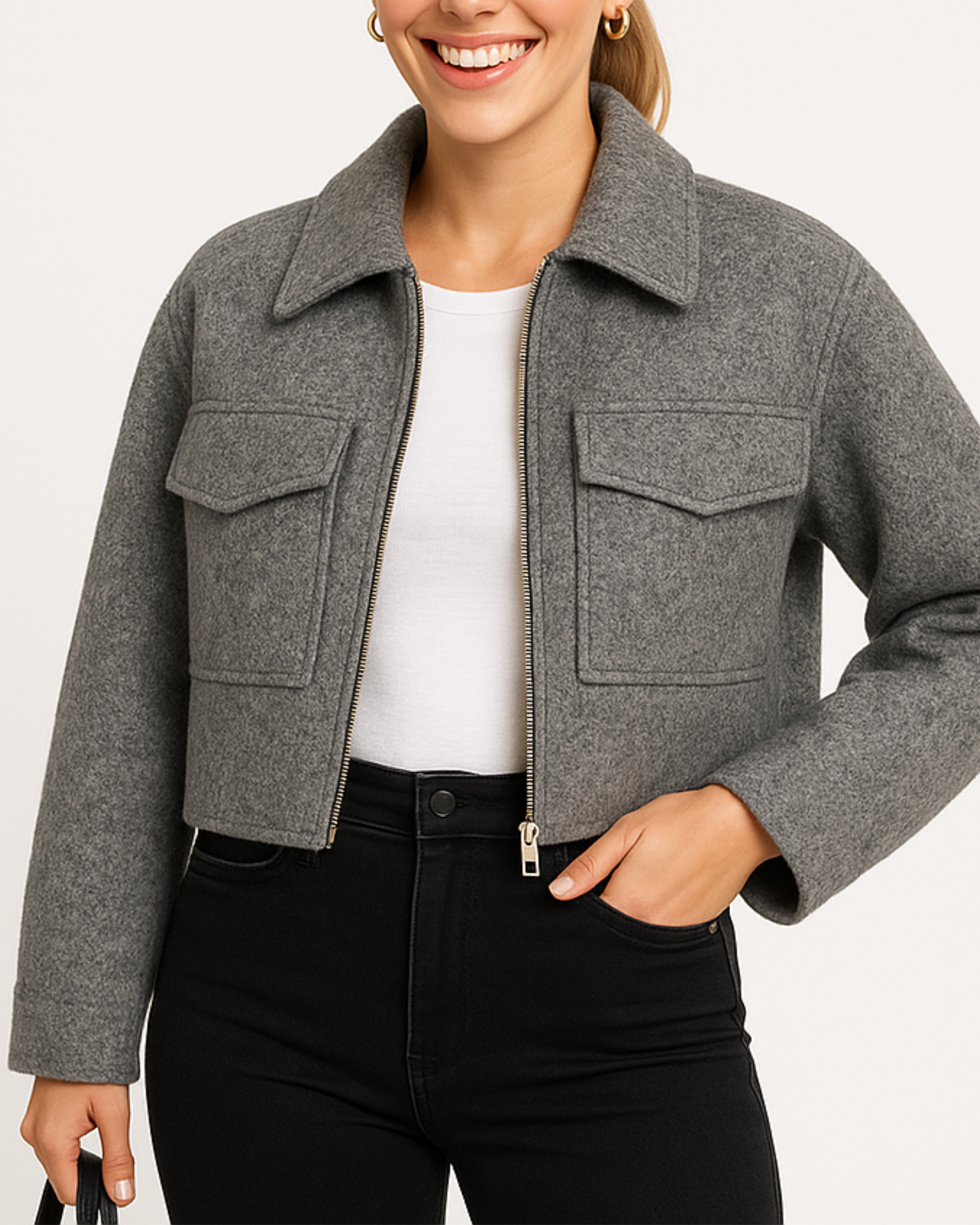 Vara Utility Wool Jacket