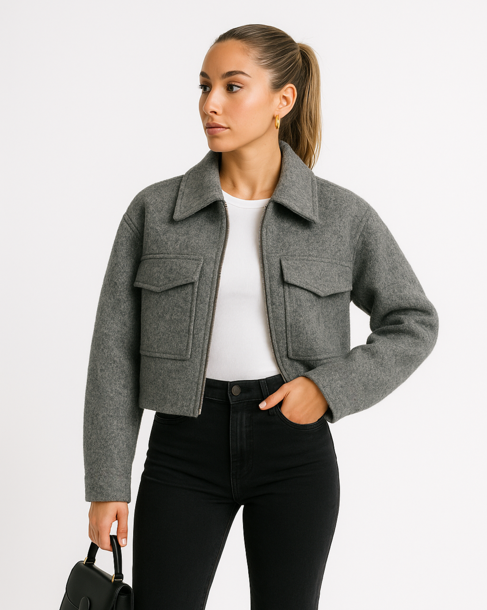 Vara Utility Wool Jacket