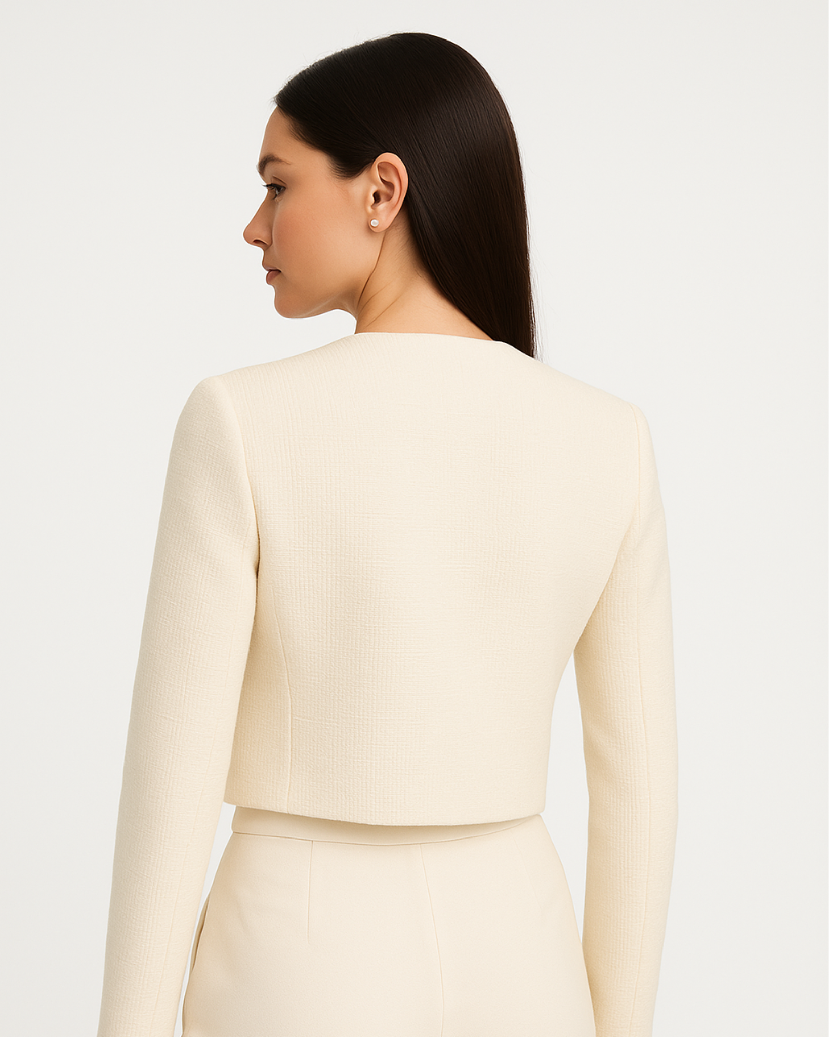 Celine Pocket Detail Cropped Jacket