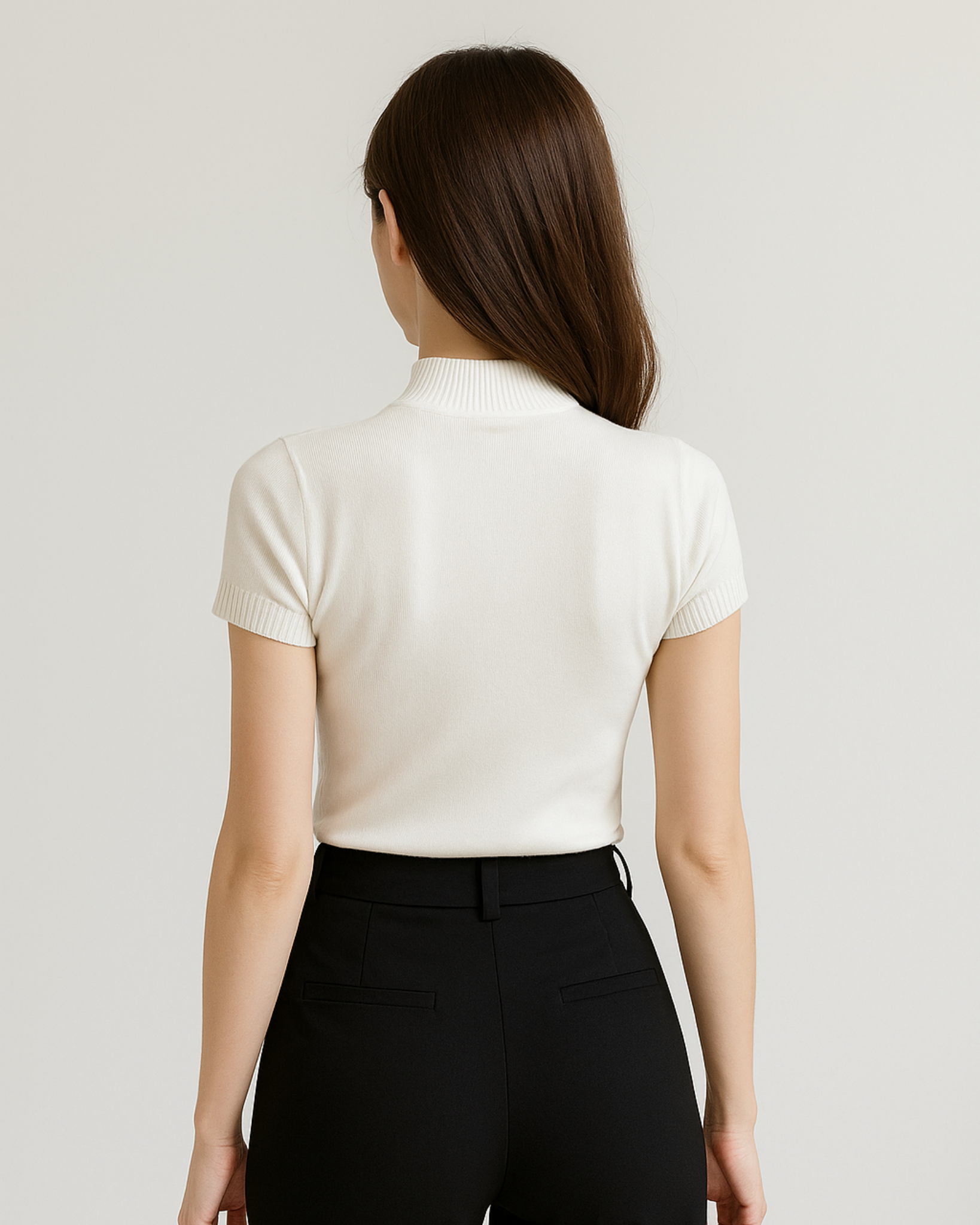Cleo Short Sleeve Turtleneck