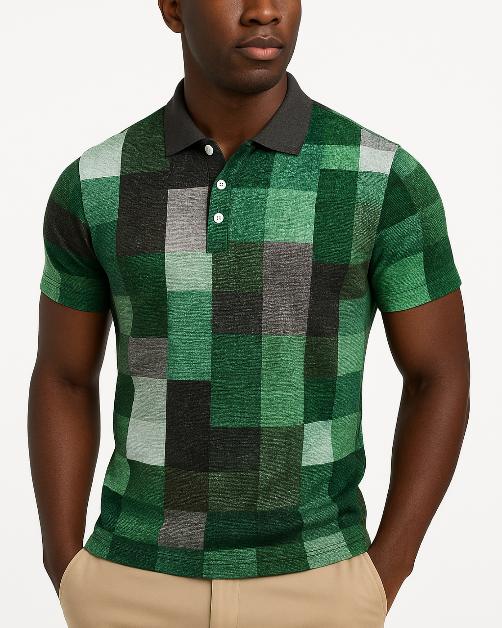 Kaisen Patchwork Polo