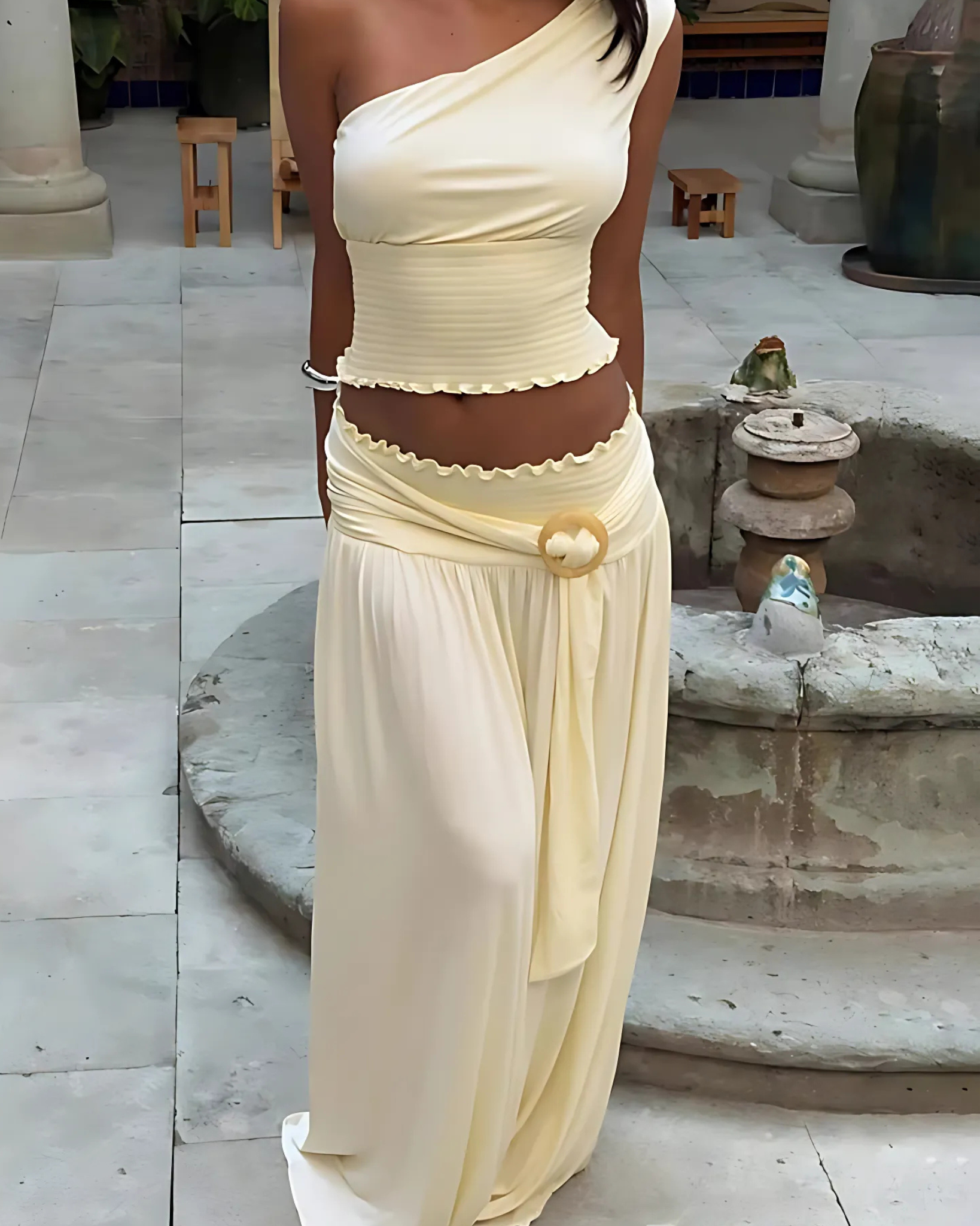 The Gaia Draped Set