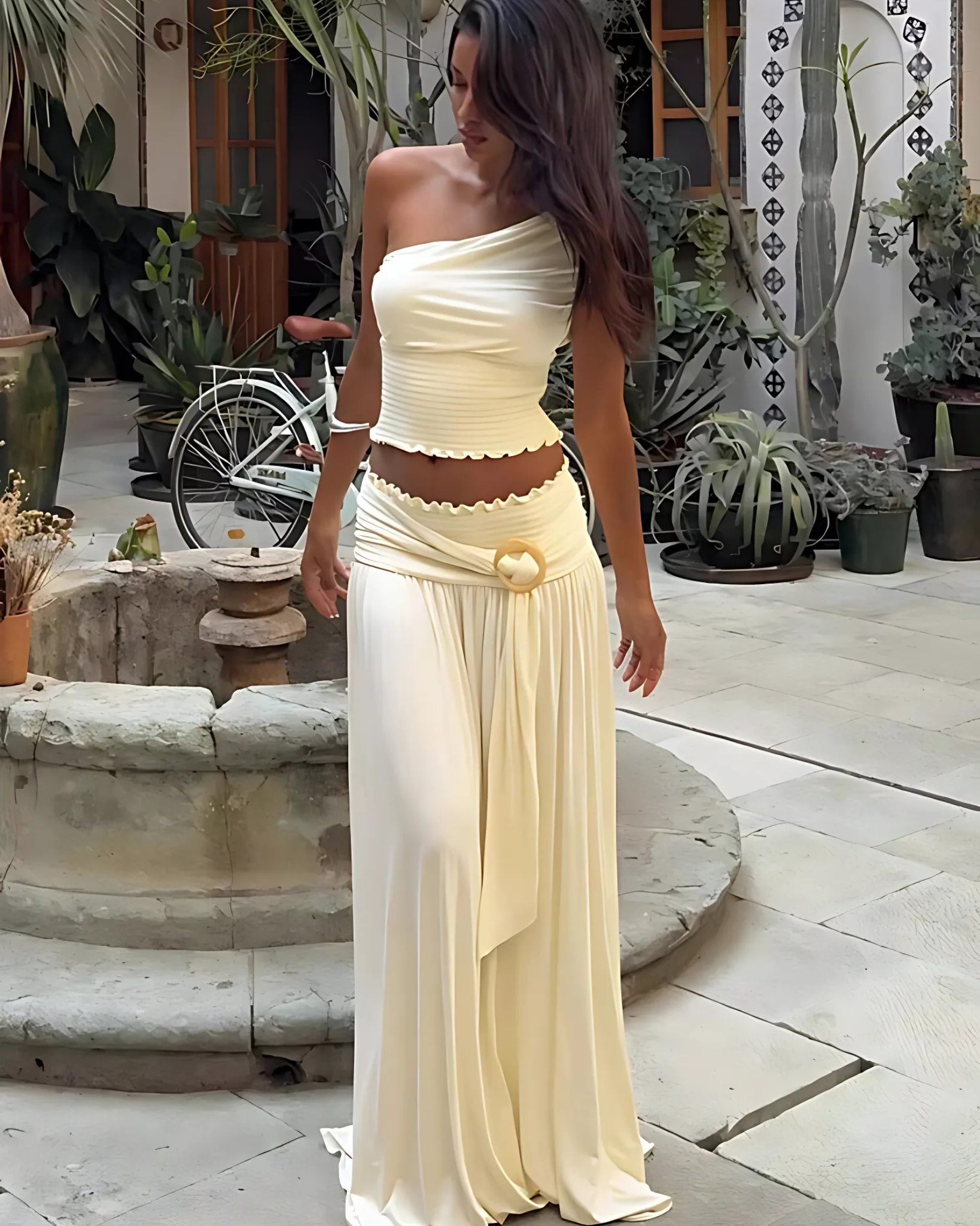 The Gaia Draped Set