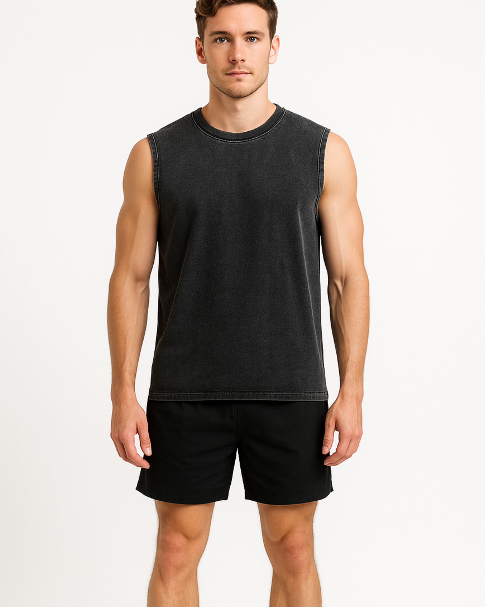 Zane Washed Muscle Tank