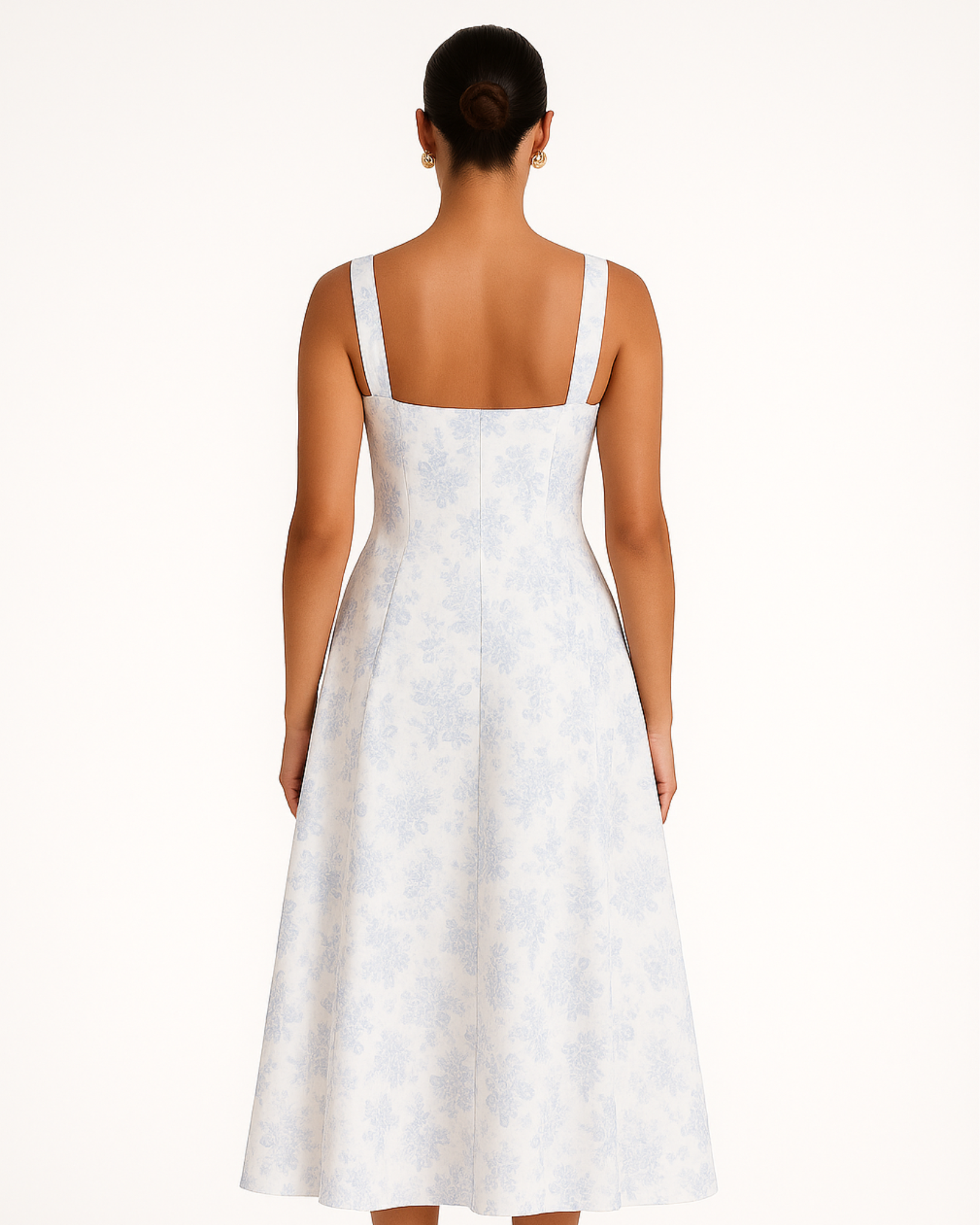 Opal Bloom Midi Dress