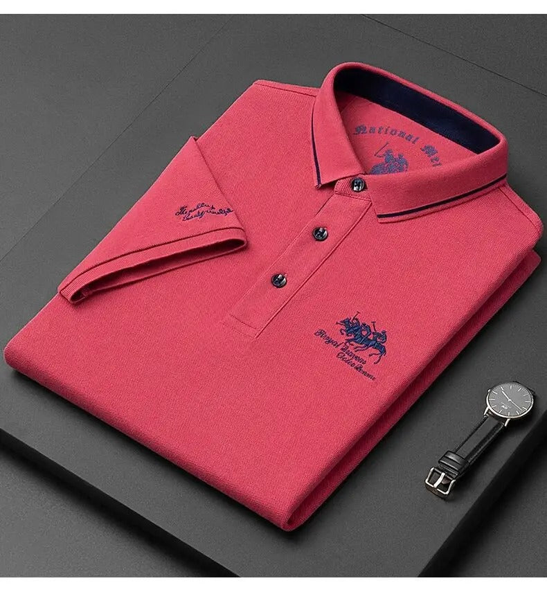 Elric Contrast Tipped Polo