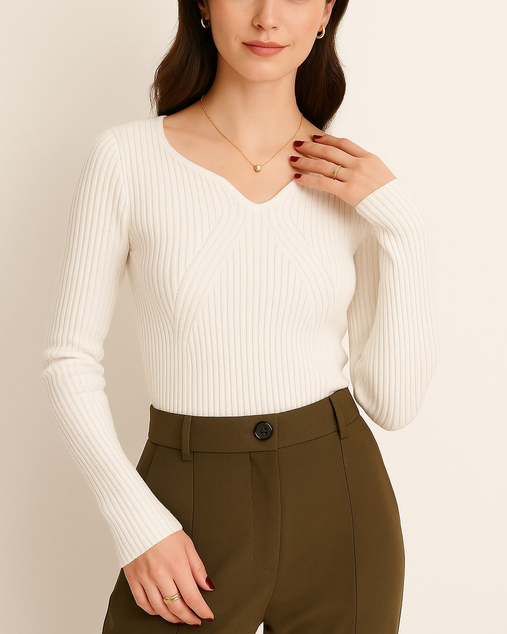 Vianne Knit Sculpt Top