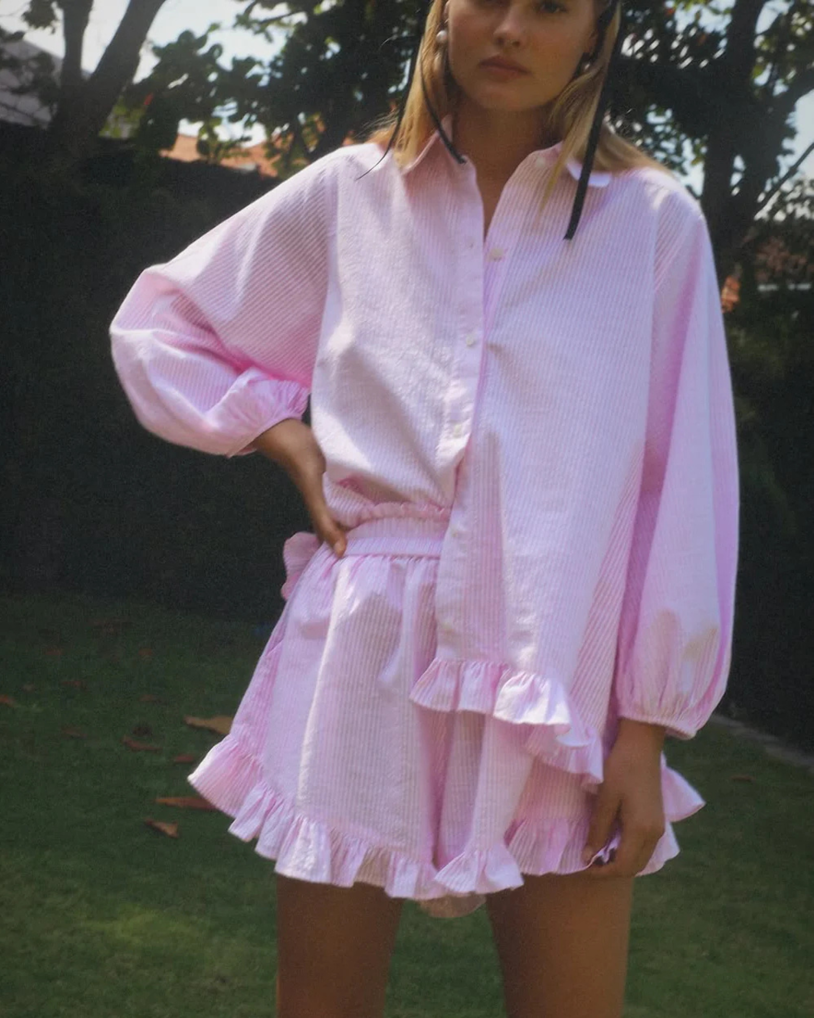 Lilou Ruffle Lounge Set