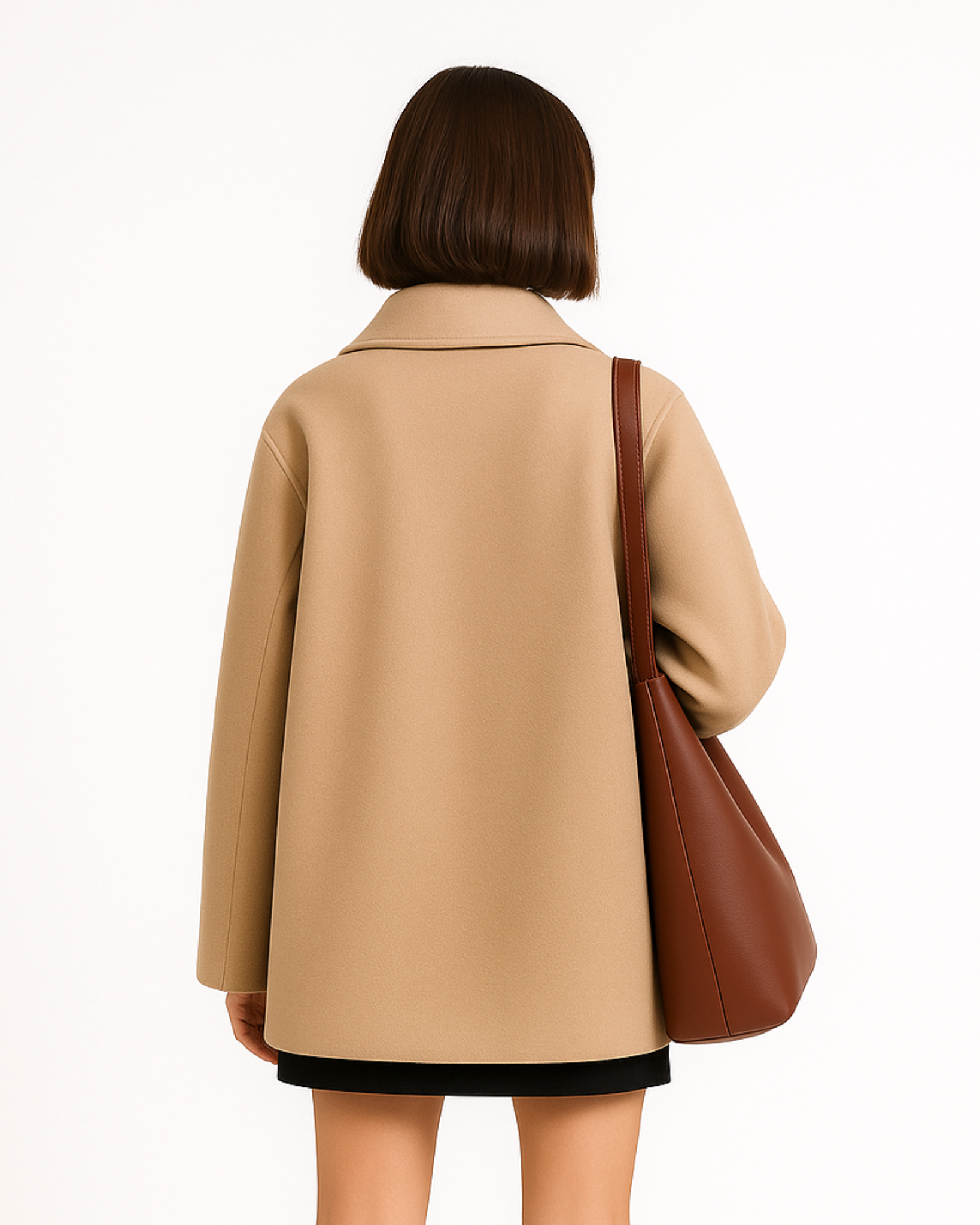 Rhea Boxy Wool Coat
