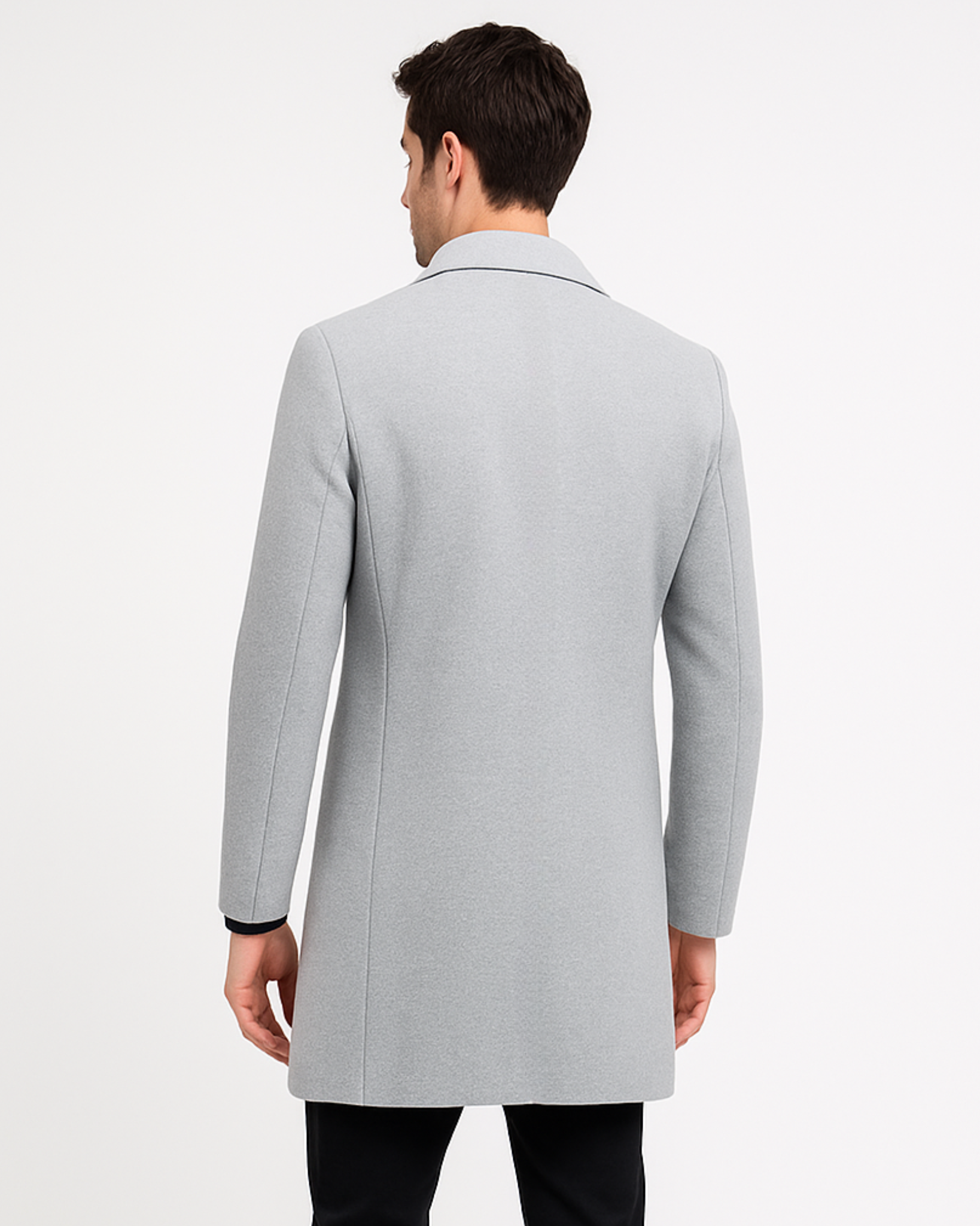 Cael Structured Wool Coat
