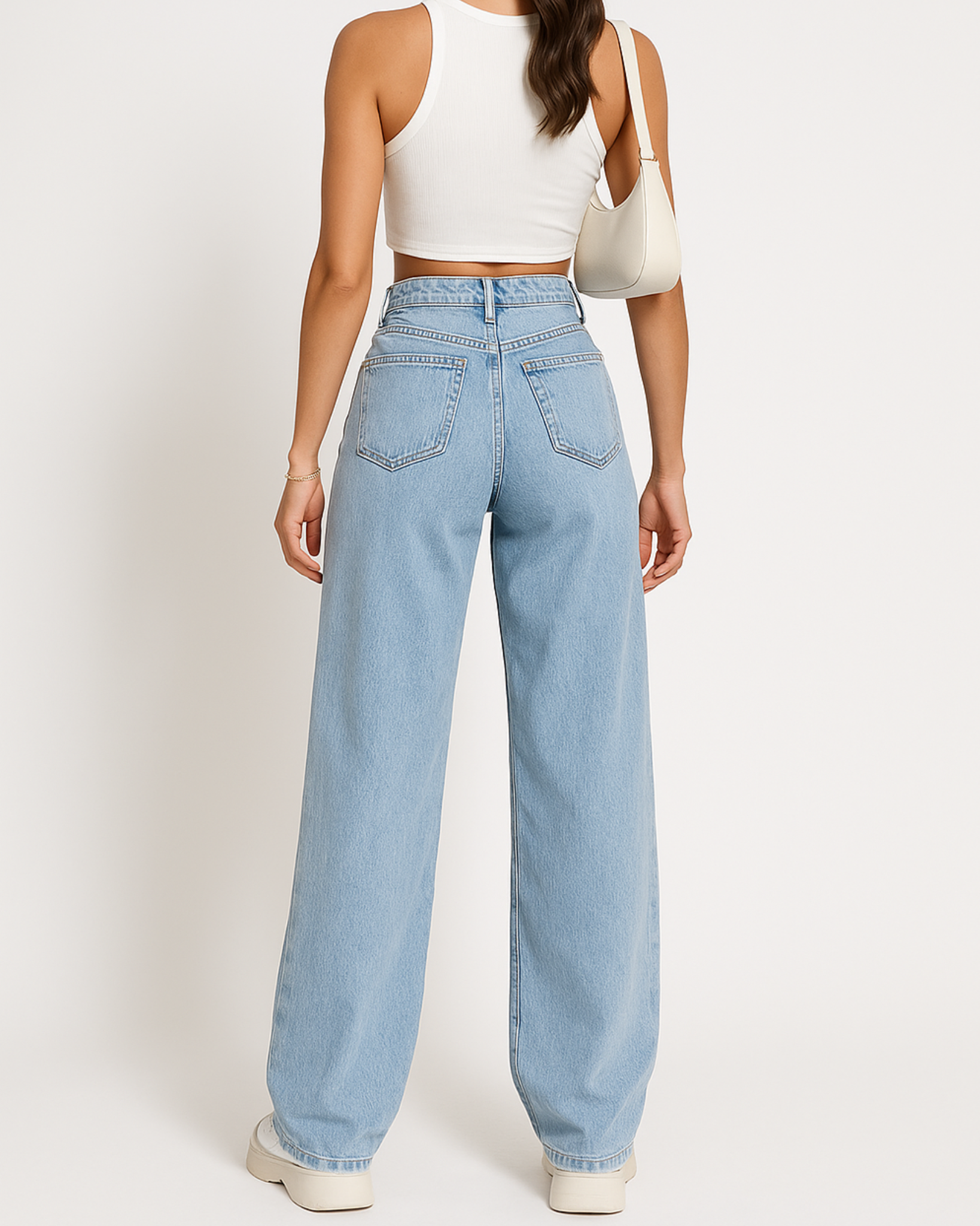 Lira Classic Wide Leg Jeans