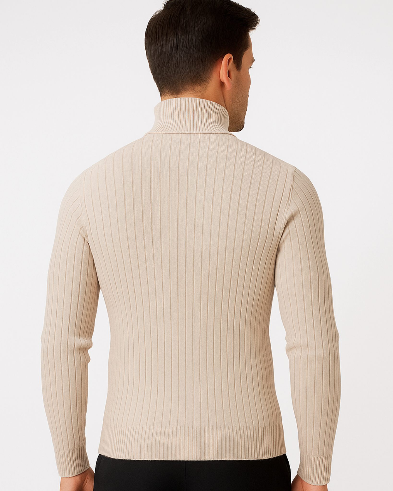 Kyle Cable Knit Turtleneck