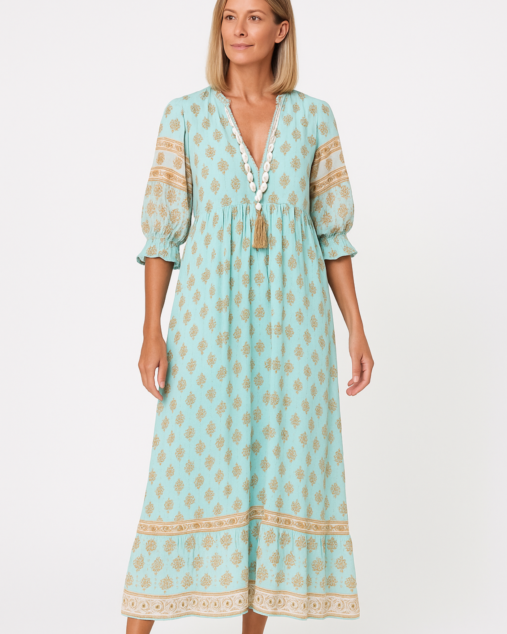 Solene Boho Tassel Maxi