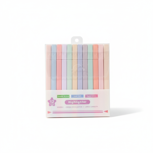 12pc Pastel Highlighter Pack