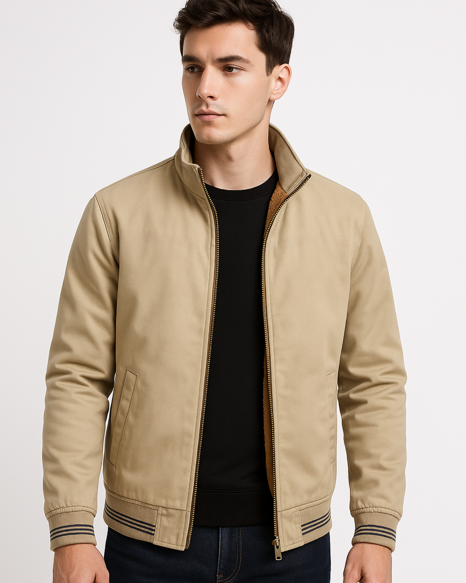 The Nolan Twill Bomber Jacket