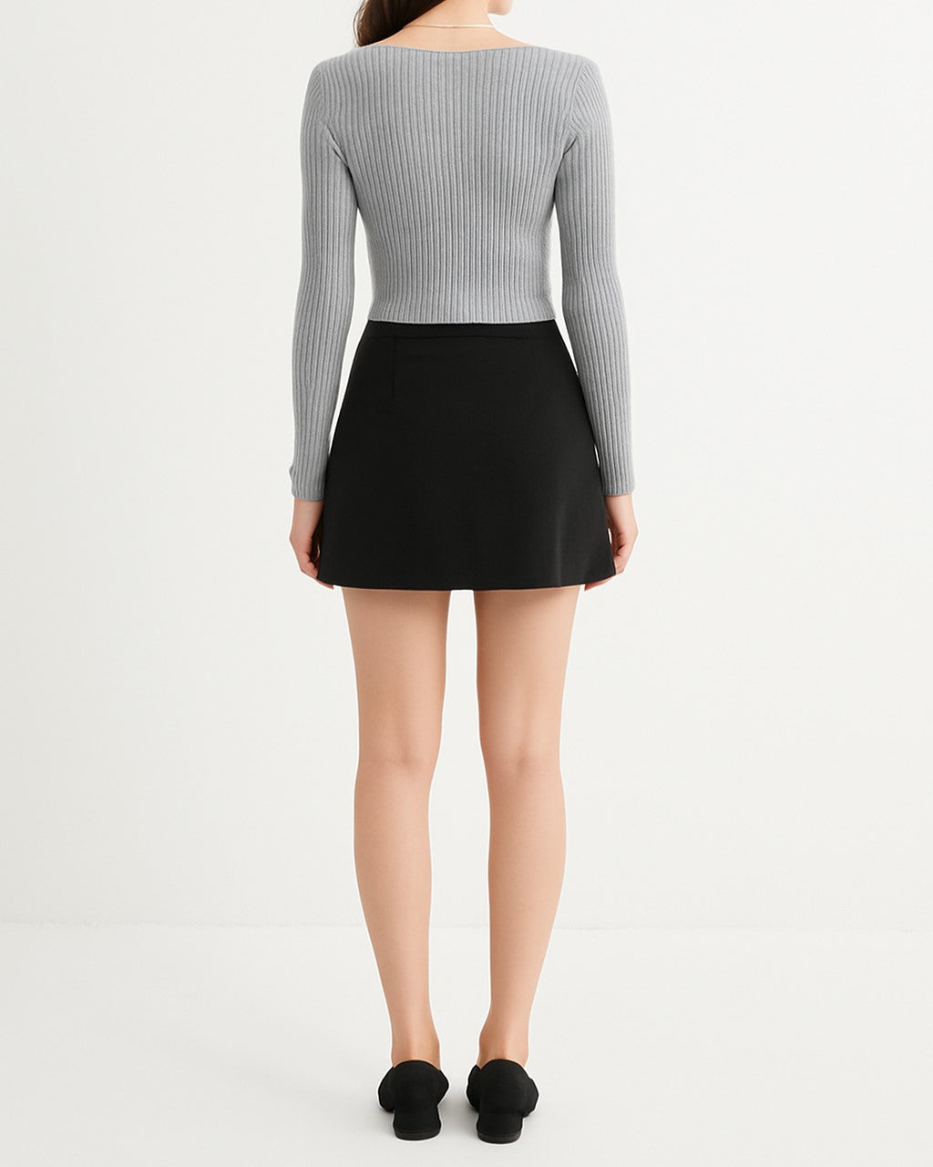 Elara Ribbed Knit Top